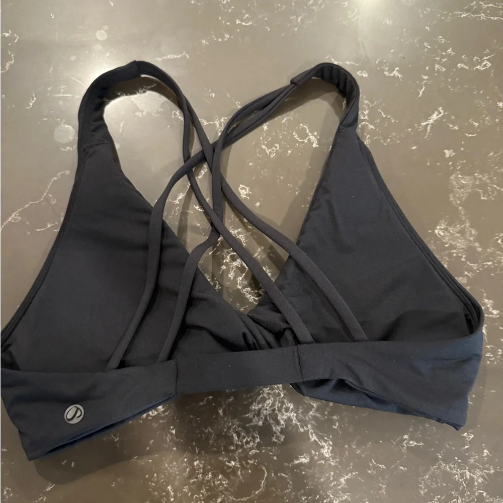CRZ YOGA Black Swim Top - Picture 3 of 4